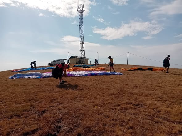 Tereni i fluturimit me paraglider në Slivovë